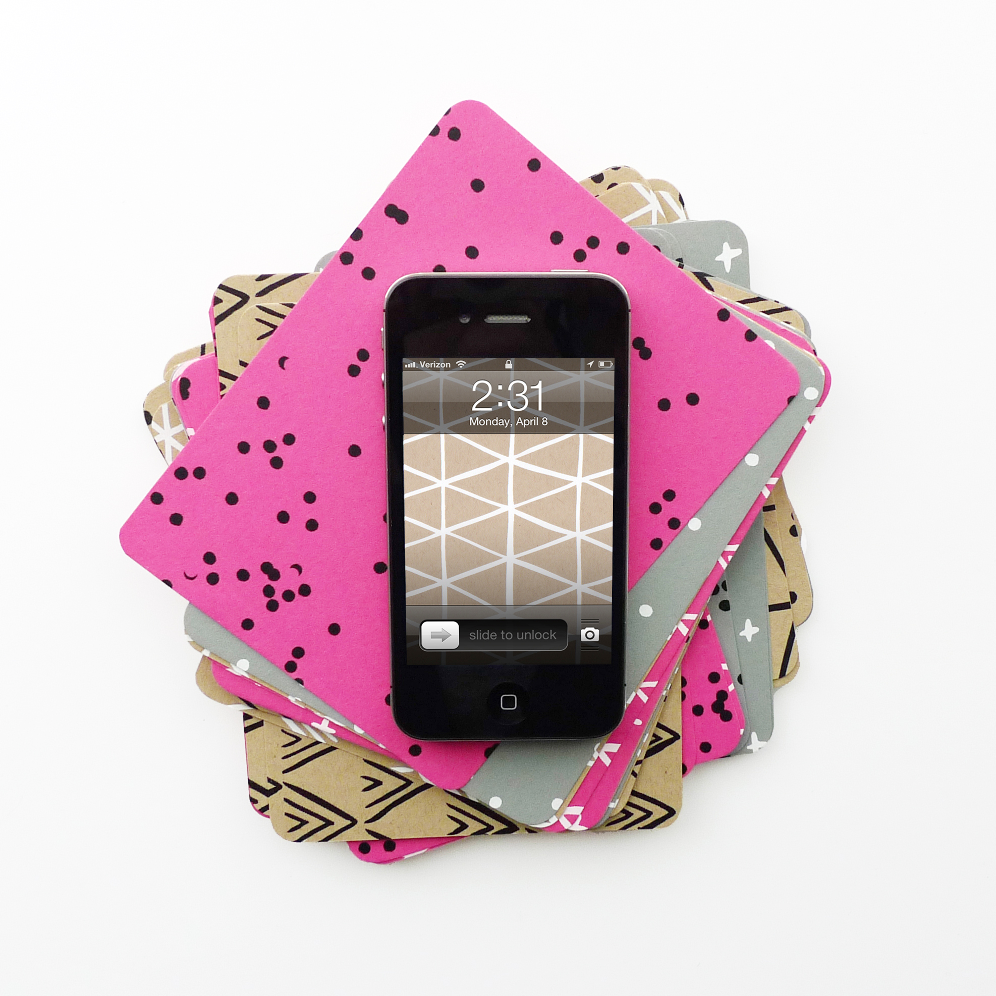 free iPhone wallpaper from Cotton & Flax