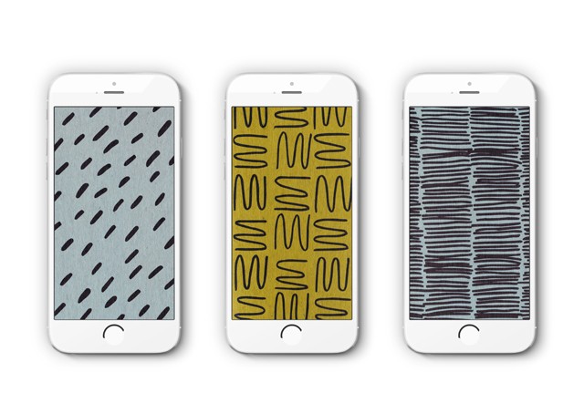 iPhone6 wallpapers from Cotton & Flax