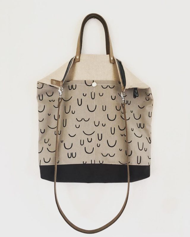 Mzansi Tote Bag made with Arroyo Fabric