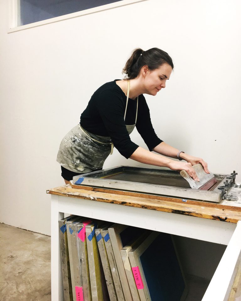 Ready to learn how to screenprint? – Blog – Cotton & Flax